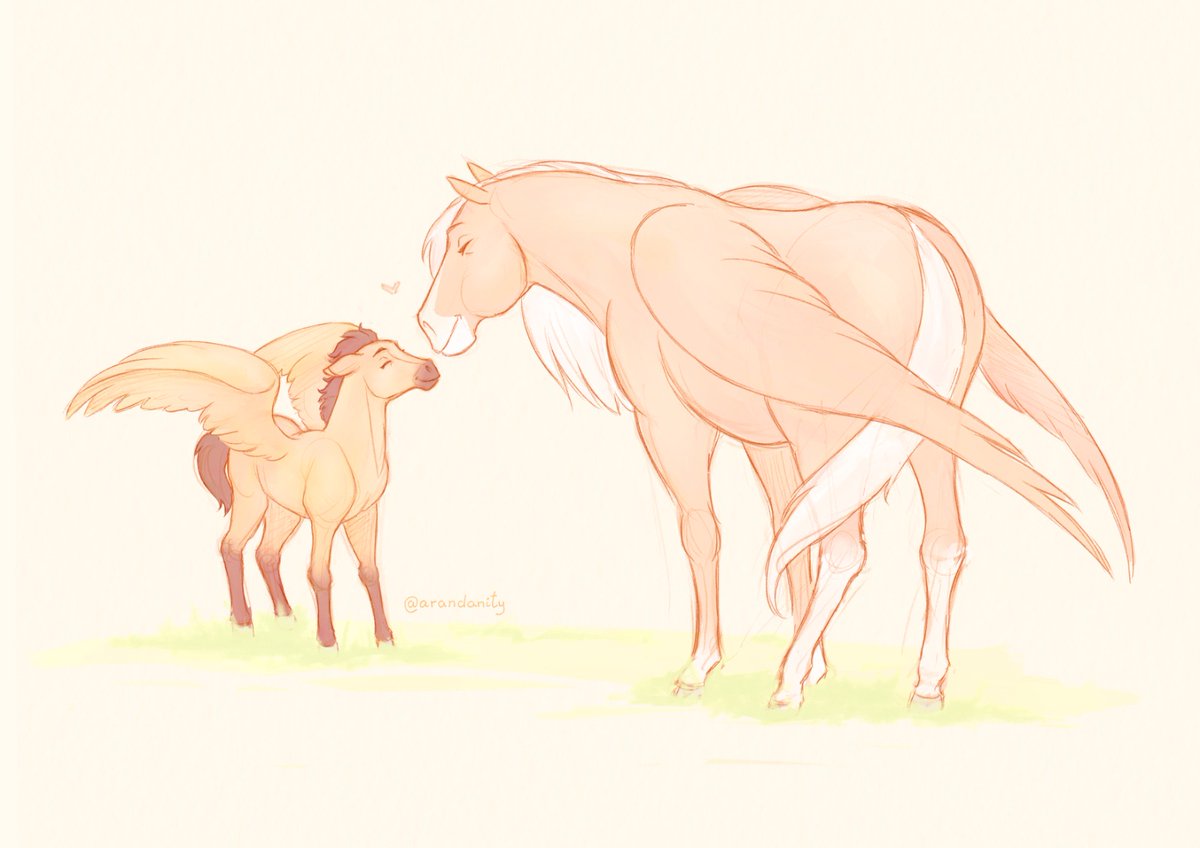 Arandanity's tweet photo. Spirit (Pegasus AU) 🪽 https://t.co/yeGn5FDqks