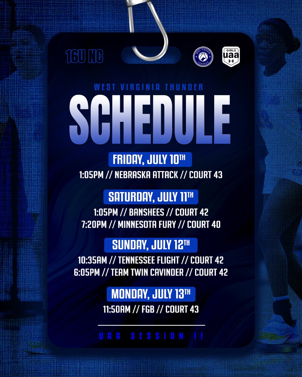 WVThunderUAA's tweet photo. UAA Session II

📍Louisville, KY

16U ⬇️⬇️

#WVThunderFam | ⚡️⚡️ https://t.co/FZ6EiMziYc