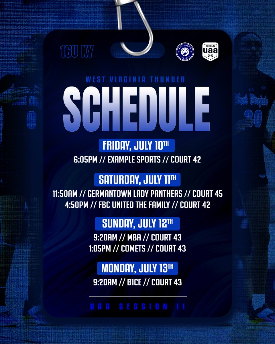 WVThunderUAA's tweet photo. UAA Session II

📍Louisville, KY

16U ⬇️⬇️

#WVThunderFam | ⚡️⚡️ https://t.co/FZ6EiMziYc