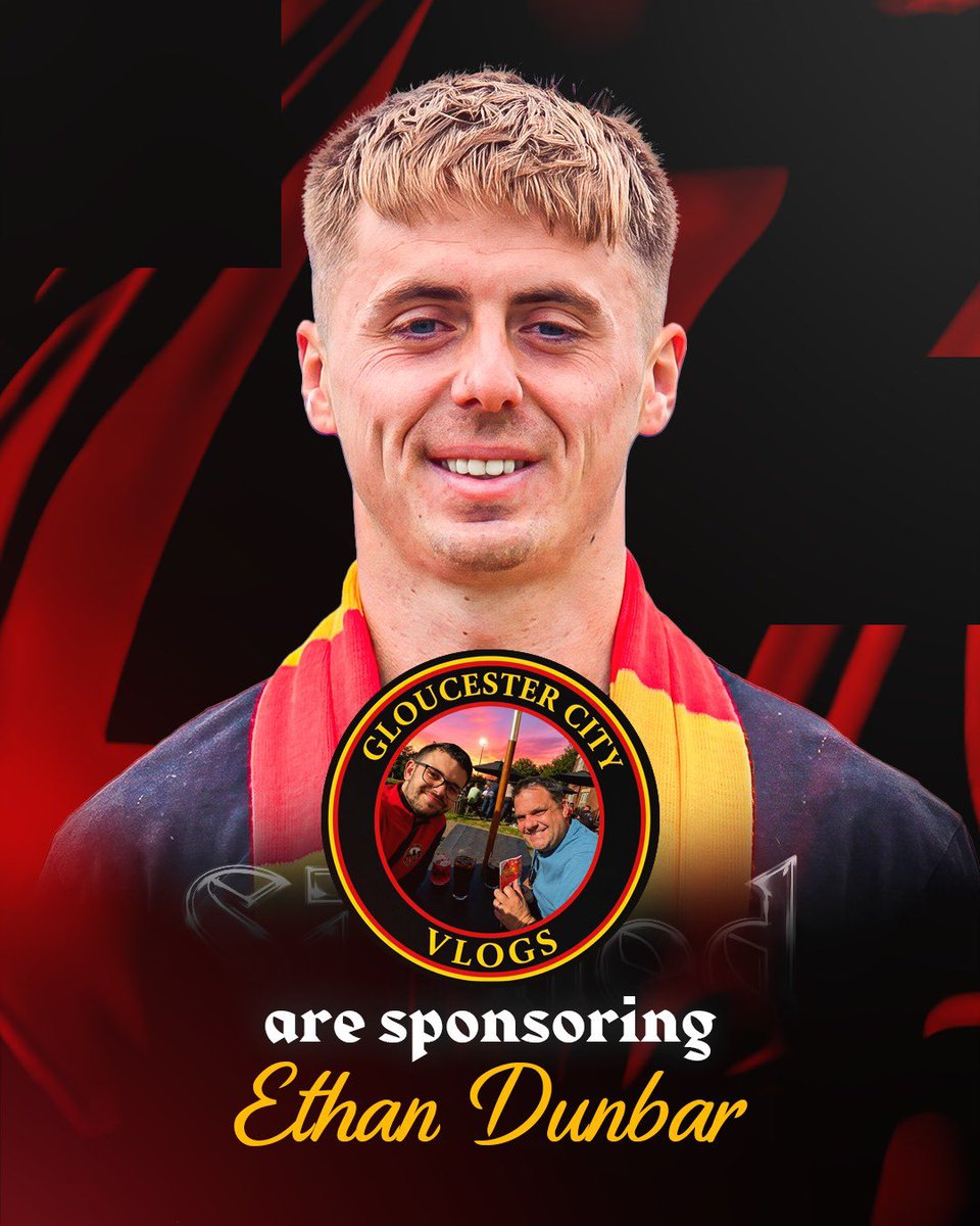 GCAFCofficial's tweet photo. @gloucestercityv are sponsoring Ethan Dunbar for the 2026/2027 season🤝

To enquire about sponsorship opportunities, contact commericial@gcafc.co.uk📧

#GCAFC https://t.co/1LK9QYChYC