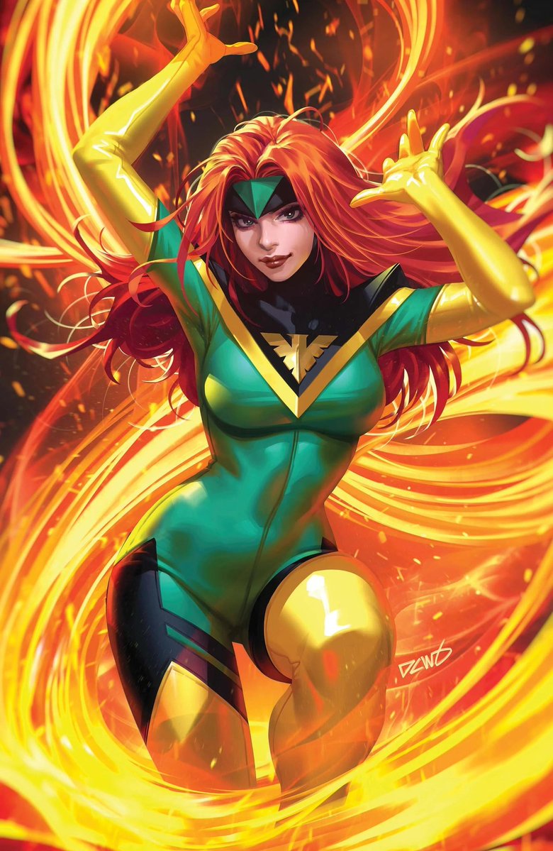 vanarkrid3's tweet photo. Jean Grey by Derrick Chew https://t.co/8YJ59S8DqT