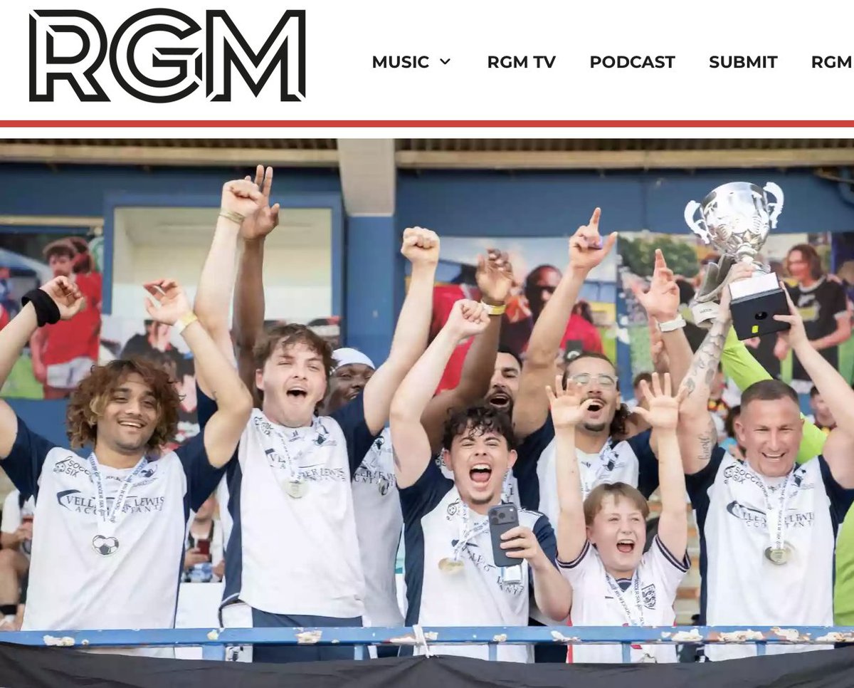 RGMMAGAZINE's tweet photo. ⚽️FEATURE⚽️

@SoccerSix  2026, LONDON: GOALS, GUITARS AND GOOD CHAOS

https://t.co/IwzcOeVQ4g https://t.co/Zh8SxM6oa4