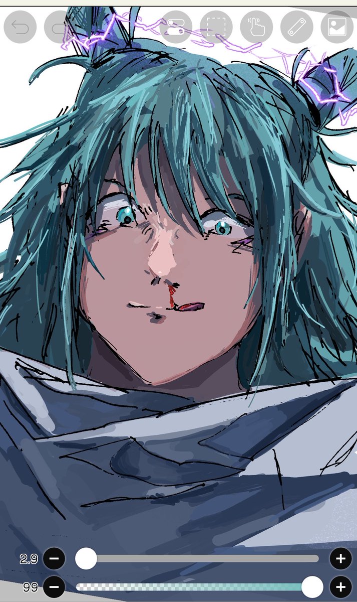 talu_tatan's tweet photo. バカみたいな時間に過去絵再掲 https://t.co/rY0bLthlKD