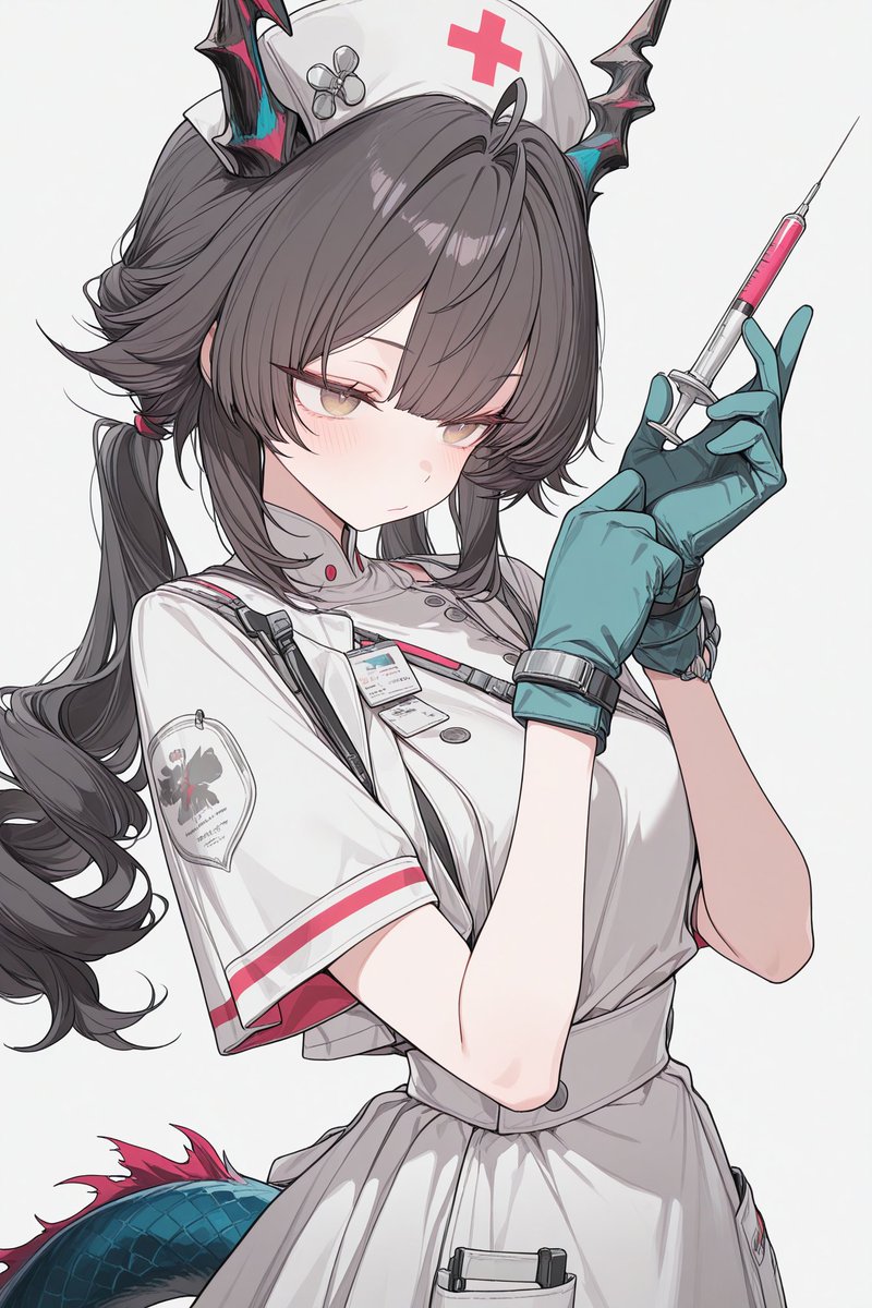 Pinpin_X342's tweet photo. Don't worry, Chen will be gentle... 💉
#ArknightsEndfield #ChenQianyu https://t.co/LX0eDfr4MZ
