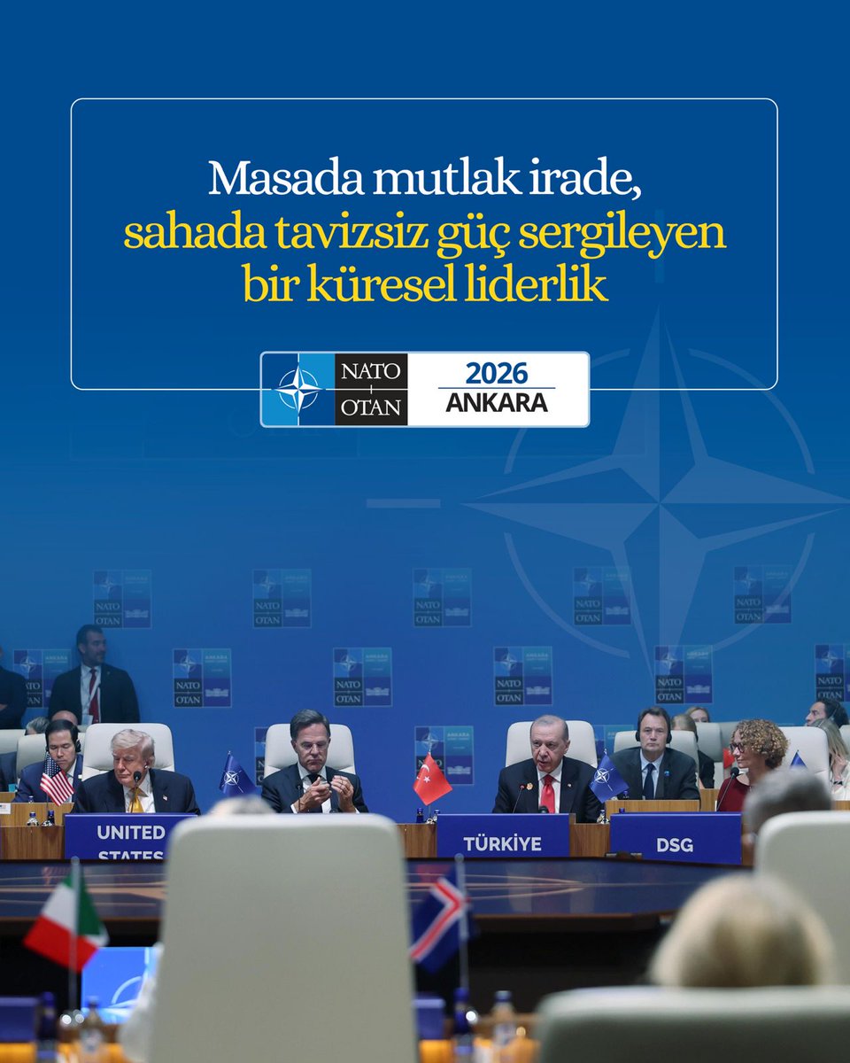 AKPartiG_Antep's tweet photo. Küresel krizlerin arttığı bir dönemde; güçlü liderliği, etkin diplomasisi ve kararlı duruşuyla Cumhurbaşkanımız Sayın Recep Tayyip Erdoğan, Türkiye'yi uluslararası siyasetin belirleyici aktörlerinden biri haline getirmeye devam ediyor.

2026 NATO Zirvesi de ülkemizin barış, istikrar ve iş birliğine verdiği önemin en güçlü göstergelerinden biridir.

#KüreselLiderErdoğan #NATOsummit

@RTErdogan 
@abuyukgumus 
@fmfedaioglu 
@Akparti