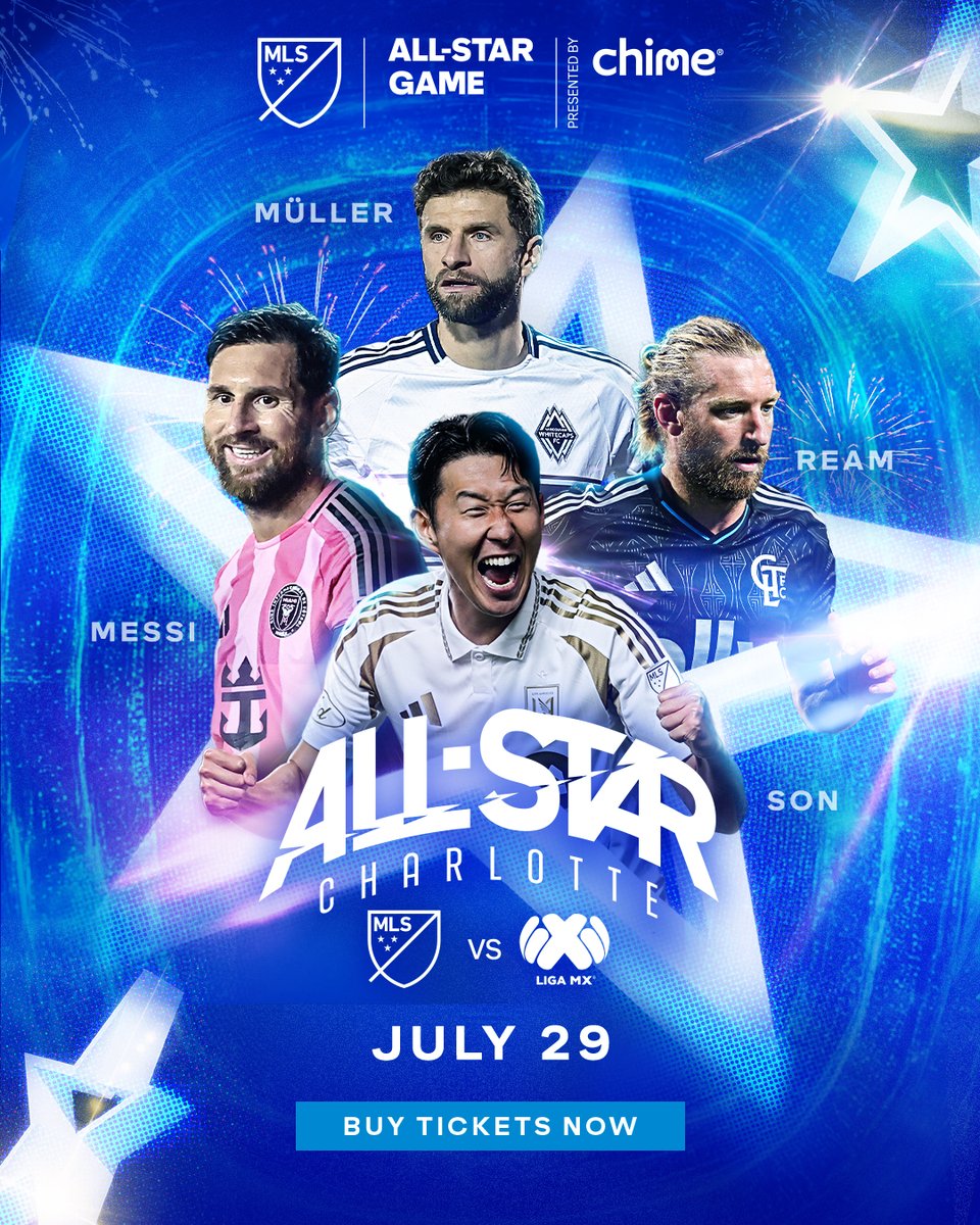 CarolinaCore_FC's tweet photo. The @MLS All-Star Game is coming to Queen City‼️👑

As a member of the Carolina Core FC community, you have access to DISCOUNTED tickets to the All-Star Game, Skills Competition, and the Charlotte FC Match on August 15th! 🤑

Join Carolina Core FC for this HISTORIC MOMENT for the Carolinas! Charlotte is set to host the 2026 MLS All-Star Game, and you are not going to want to miss this! 🌟

Access your discounted tickets here ➡️ https://t.co/Mcejmos3RO