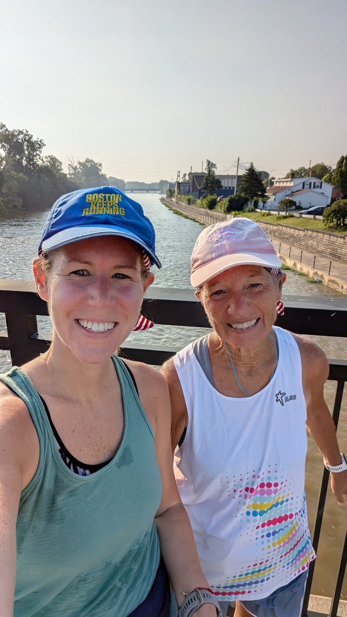 morganbcrowley's tweet photo. 8.3 miles today for me, 9 for my mom 
Last day of running together until we meet again at the Erie Marathon 

#bq
#marathontraining
#running https://t.co/jduB8LuV5U