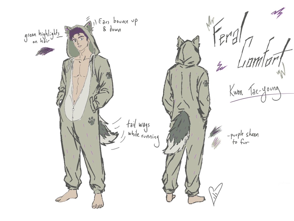 bae_hartley's tweet photo. Hey! Thanks for all the feedback everyone! I’ve updated My skin to be two pieces, but I still want to know: which do you prefer?? Onesie or with the jacket?

Dbd pls take my onesie submission! Will it be disqualified? Or do I need the two piece? @DeadbyDaylight https://t.co/Kj96C3amOb
