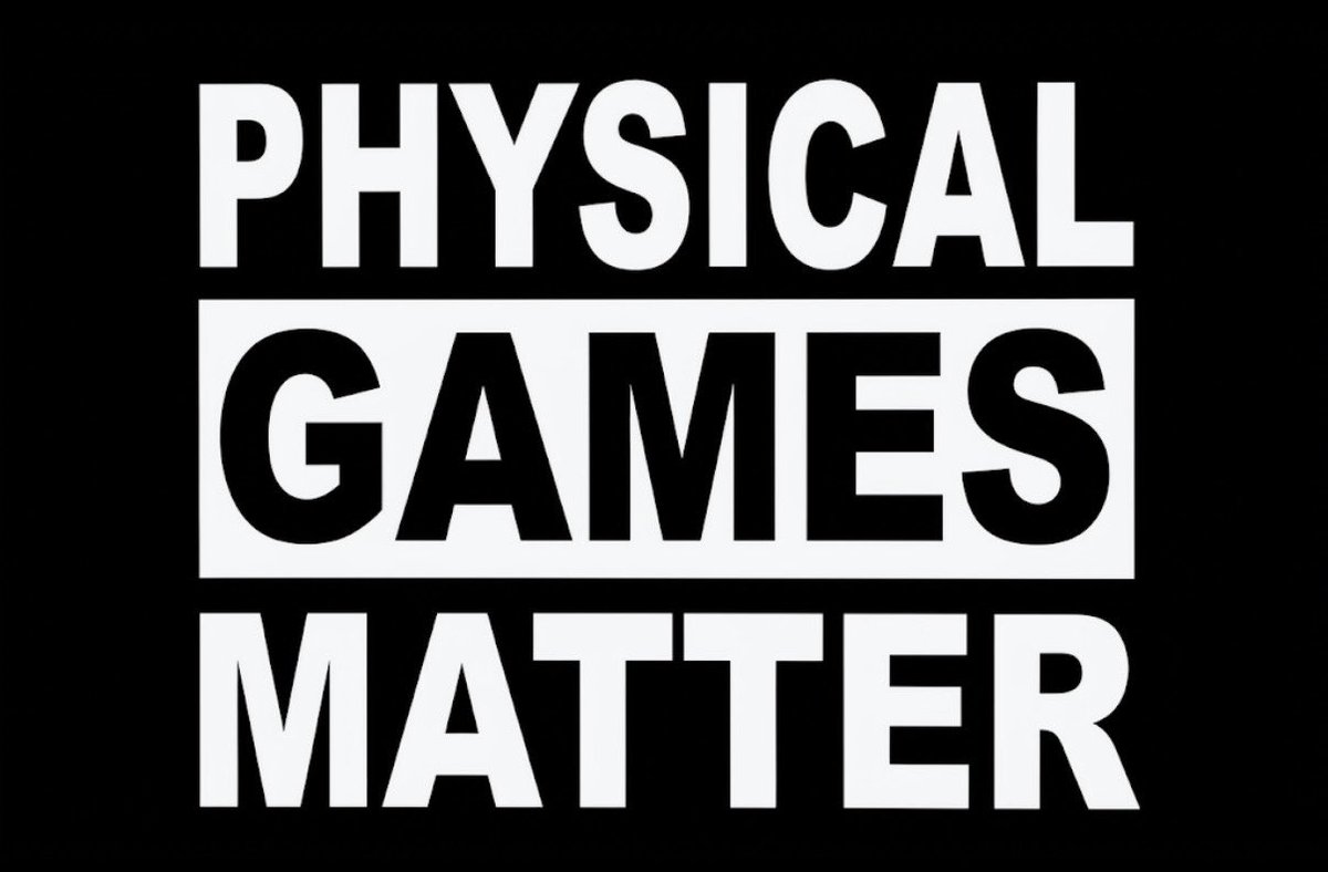 Funtime_Speed08's tweet photo. You can't keep this up for much longer. You know what you have to do. #bringbackphysicalgames https://t.co/LfMa50kbtA