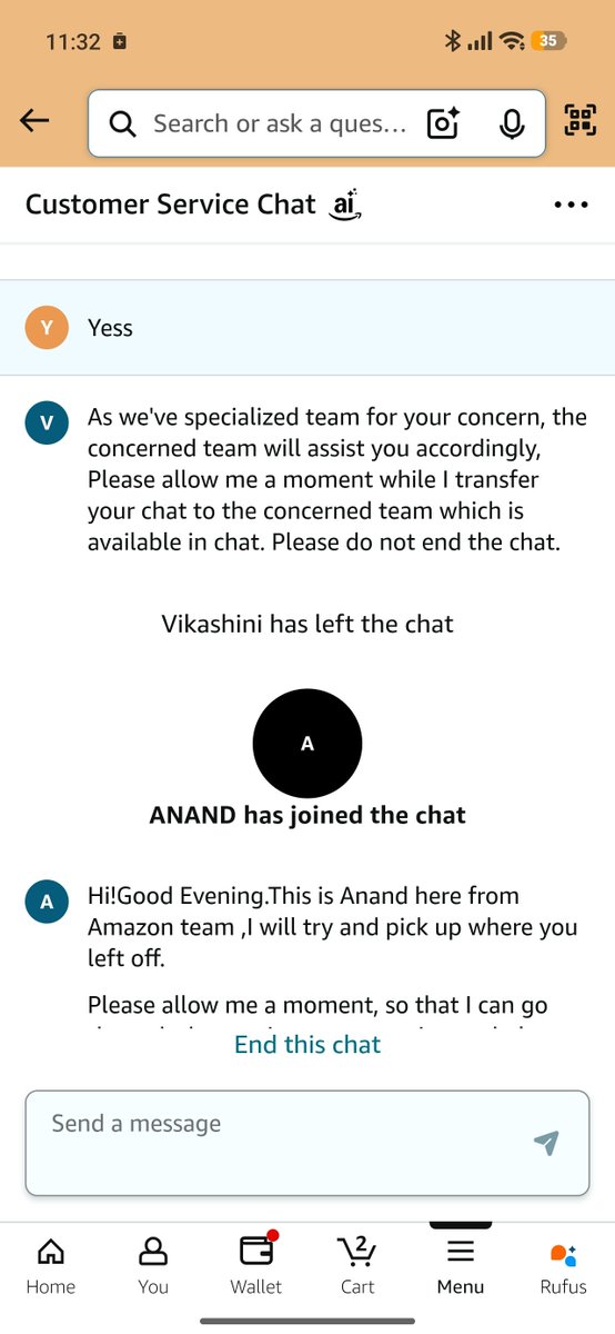 saurabhh__'s tweet photo. @amazonIN Imagine if an elderly or non-tech-savvy customer received thisthey might never know they got the wrong model. Customers deserve a fair investigation when there's clear evidence. NCH Complaint: 9672247. Please resolve this. Agent keep changing and ask the same questions https://t.co/7weRC0wBOe