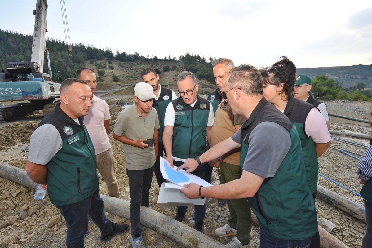 dsi_6_blgmd's tweet photo. Toplantılara ve incelemeye; Barajlar ve Hidroelektrik Santraller Dairesi Başkanı Sayın İsmail Karabulut, Jeoteknik Hizmetler Dairesi Başkanı Sayın Dr. Ayhan Koçbay, Bölge Müdür Yardımcımız ve beraberlerindeki teknik heyet katıldı. https://t.co/OLarD7OI1w