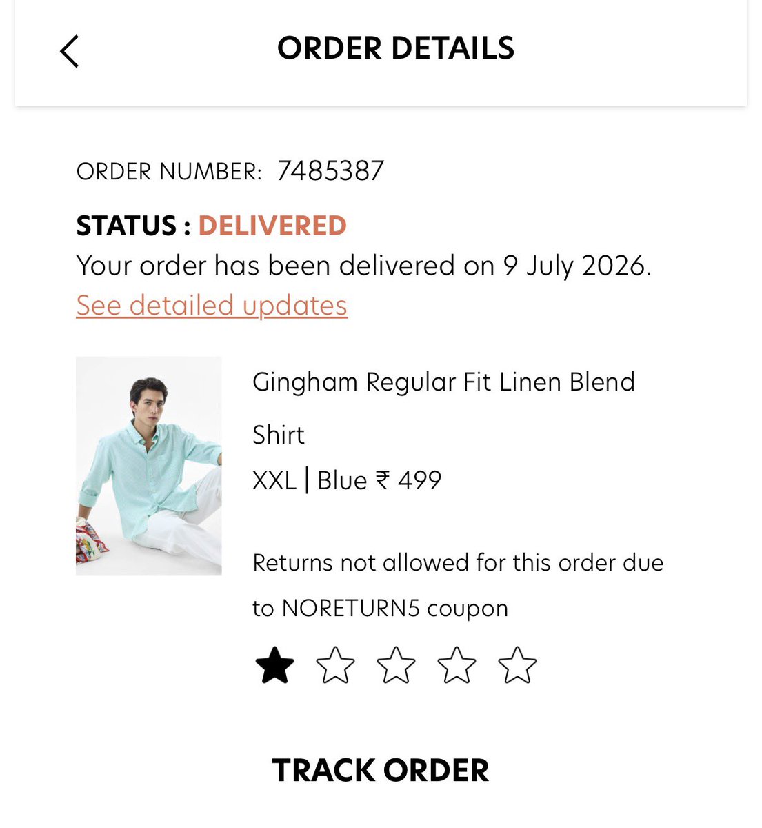 SinghSahebdeep's tweet photo. @snitchindia is sending me wrong product again and again. The first time I got the wrong product so I tried to contact them but I couldn’t as their customer support is basically nonexistent. Somehow I placed a replacement with same product but yet got wrong product again. https://t.co/rGNuzPHhm3