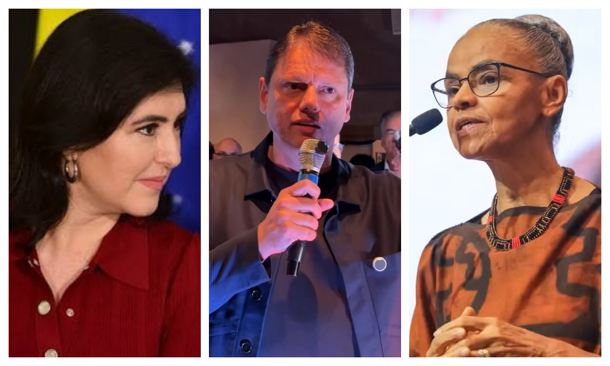 g1saopaulo's tweet photo. Carioca eleito em SP, Tarcísio critica Tebet e Marina Silva por se candidatarem no estado: 'elas não começaram a fazer política em São Paulo'  https://t.co/9Hhvl49OdF https://t.co/kUrGJTtTtq