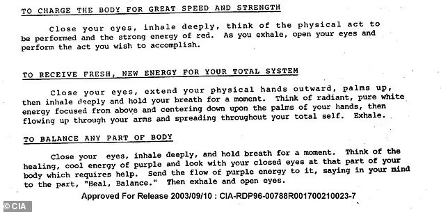 idyllicmusing's tweet photo. Top scientists and military personnel were given a secret workbook from 1977 by the CIA containing instructions on how people could access extra strength and speed with the power of their minds. https://t.co/TJTUB5MDKa