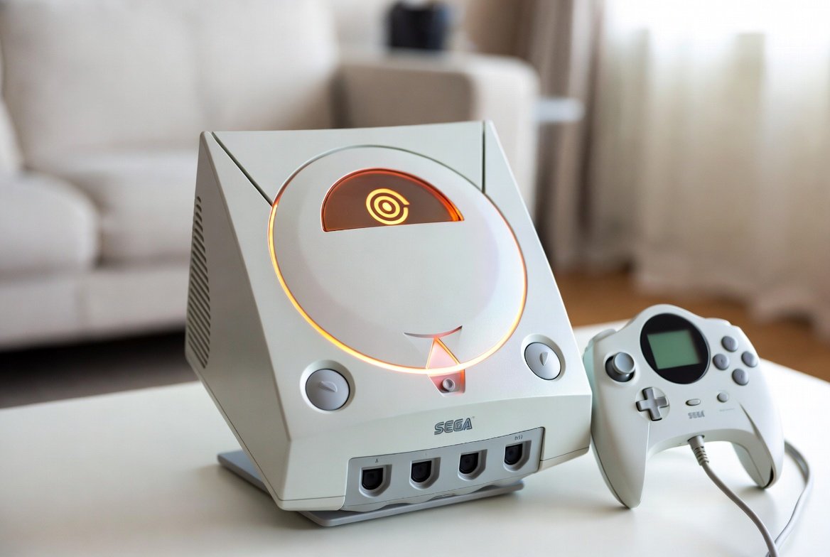GoosterVille's tweet photo. @PlayStation #Sega 
Wow look the Sega Dreamcast Nova!  A new console from Sega!  Wow a disc drive too!  I'm getting that! Sega....make it happen! https://t.co/vllMA6GlDf