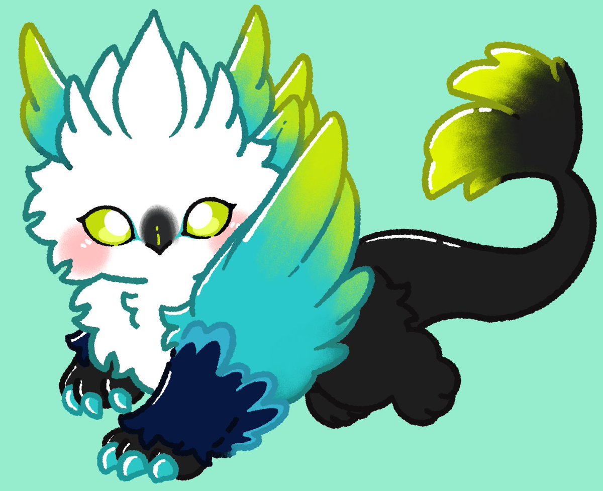 RavensGreed's tweet photo. Our new stream mascot! If you want to see him then stop by when i go live on twitch! ☢️(today 3pm PST) :3

Chibi was made by Butapokko (on Vgen)

Ref sheet/design was made by tNurunt (on Vgen)

Model made by Toffee Live2D Commissions (on Vgen)   
 #vtuber #mascot #griffin #art https://t.co/ArUZpYHTNq
