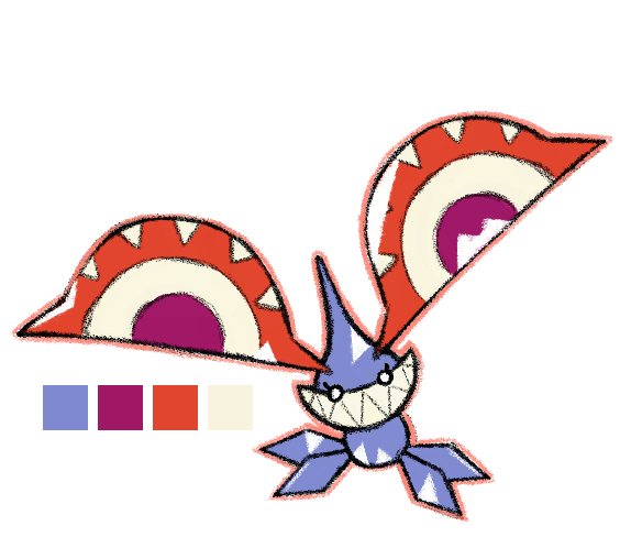 itskaligary's tweet photo. WELL, you all love my fakemons yesterday so... lets get you some content.

Convergent Paras (Parasea): water/poison
Baby Tangela (Tangerm): grass
Paradox Carnivine (Ferrofauces): iron/grass
Tera Dark Maquerain: dark

#fakemon #pokemon #PokemonLegendsZA https://t.co/IpeG8GfrNS
