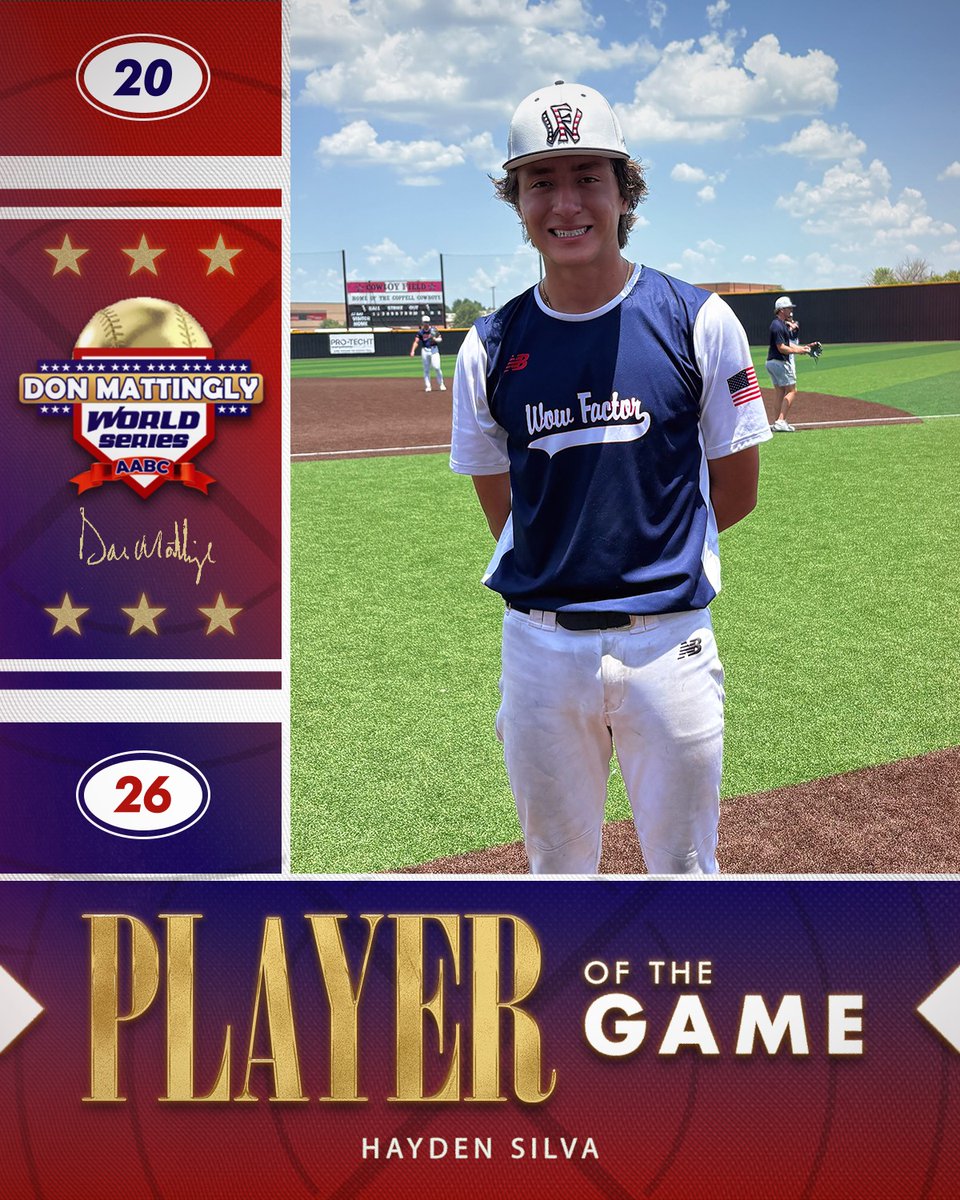 FiveToolTexas's tweet photo. #MattinglyWS F: @WowFactorRM2027 15, Catfish Baseball Academy 3
PoG: @hayden_sil16787 3-3, 2B, 3 RBI
Notable: @Ty_Hageman3 1-1, HR, 2 RBI, 2R https://t.co/lTzSRy2KVH