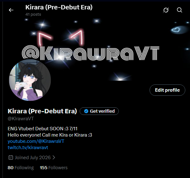 KirawraVT's tweet photo. waow gang, 155 already!! I'm so grateful to everyone who follows me :3 https://t.co/OQj87fvqIV