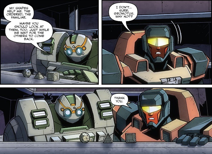 comicvisibility's tweet photo. The disabled comic character OTD is Geomotus from Transformers, who is autistic!

Geomotus is one of Cybertron's best geologists and a dedicated scientist. He appears in Transformers (2019) #3-4, 9, 14, 21, 34-36 and Transformers: War's End. https://t.co/4RImWYslN6