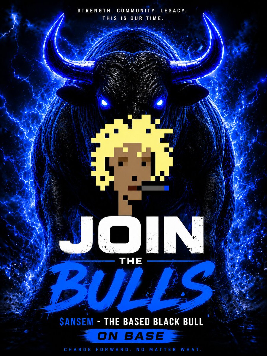 The Based Black Bull - $ANSEM 🐂🀄️ tweet media