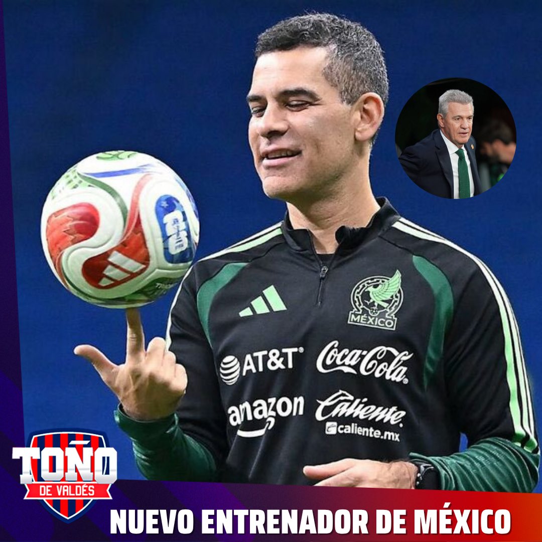 adevaldes's tweet photo. SE CONFIRMA EL CAMBIO EN EL TRI. 🇲🇽

Javier Aguirre deja de ser el entrenador de la Selección Mexicana. Desde este momento, Rafael Márquez asume el cargo e inicia una nueva etapa al frente del combinado nacional. 

Gracias Vasco y mucho éxito Rafa!!! https://t.co/YmglZGryj3