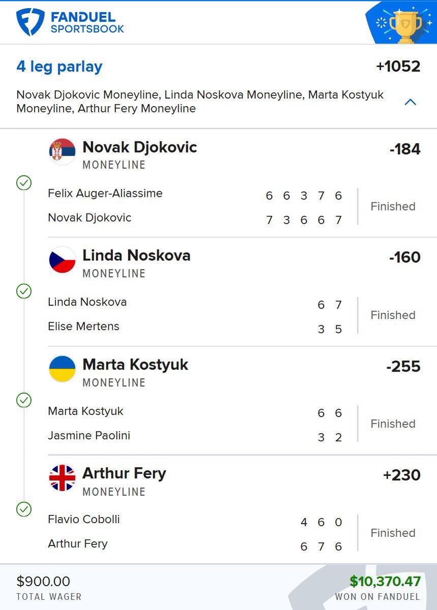 d2knetwork's tweet photo. $10K SHABANG ‼️

I RUN TENNIS 👑

Drop those slips below 👀

@Playbook #OlympiacosBC #parlay https://t.co/8PYQwfn9Jm