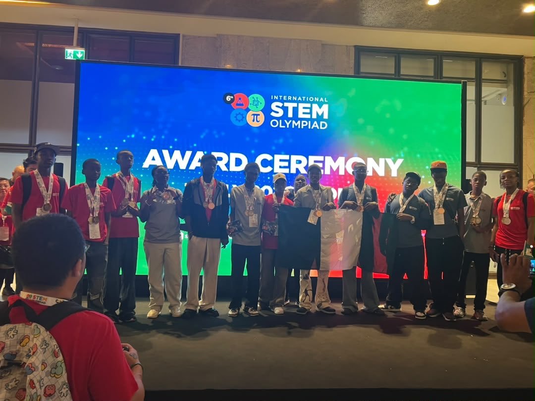 AfricaFactsZone's tweet photo. Nigerian students win 15 Gold medals, 9 Silver medals and 9 Bronze Medals at the 2026 International STEM Olympiad.

The students attend The Ambassadors Schools, Ota in Ogun State. https://t.co/ySdZd6bqDk