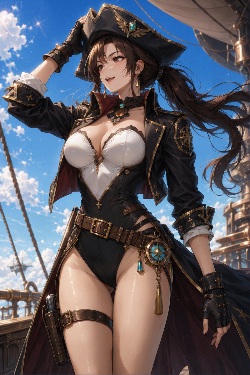 CreationsLevi's tweet photo. For the OC comic, since I'm taking straight from the RP to tell the story, it meant making stuff for a lot of characters I don't otherwise post. 

Like this here gal, Trinity. xP She'll be in it. https://t.co/iMBUKXHr12