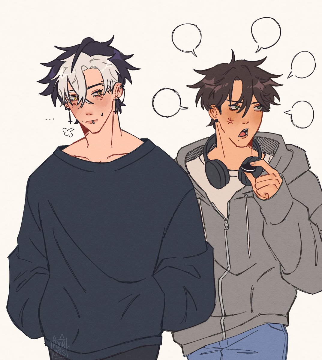 moonxchrs01's tweet photo. WTF I GOT MANY NEW FOLLOWERS LMAO HOLA BIENVENIDOS !!! Subo dibujos de mis ocs, pero como suelen flopear subo más que nada fanarts de valorant (mostly isekko) :D espero que les guste lo que vean en esta cuenta jej Tambien subo fanarts de jjk en @.satorufacha si les interesa :P https://t.co/vvJJHSi2jh