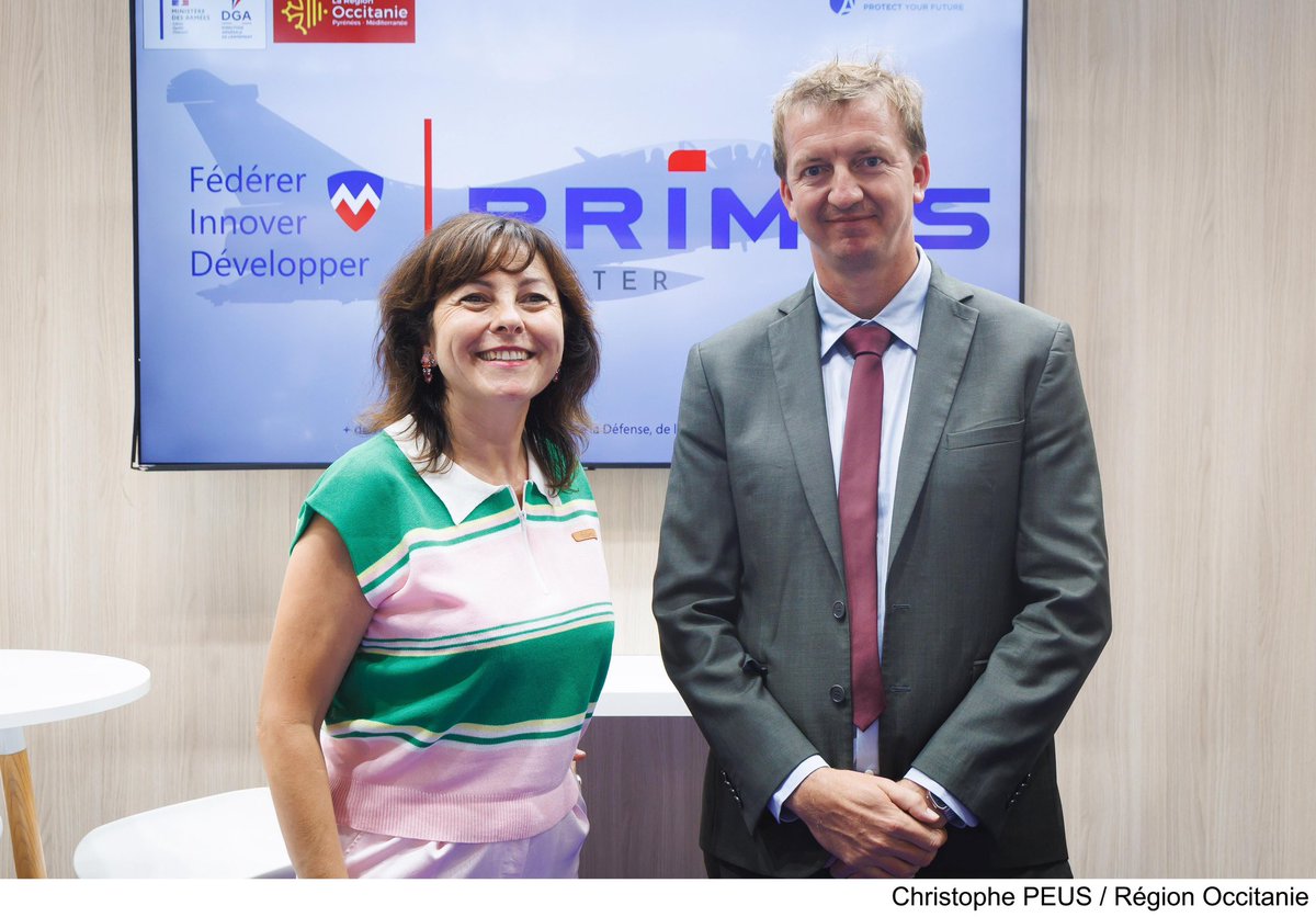 CaroleDelga's tweet photo. J’ai le plaisir d’annoncer, avec B. Mancini, PDG de #Delair, l’implantation d’une nouvelle ligne d’assemblage de drones à Boussens.
➡️ 50 emplois qualifiés, 30 000 drones par an : une nouvelle démonstration de la force industrielle, d’innovation et d’attractivité de l’Occitanie. https://t.co/cT0kVir1Rk