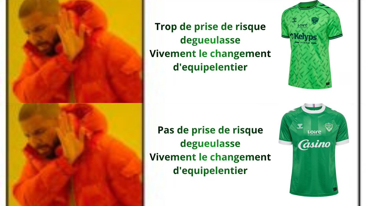 lagreenitude's tweet photo. La Schizophrénie du supporter de l'#ASSE saison 1X épisode 4X https://t.co/Tq3gcsR3Z2