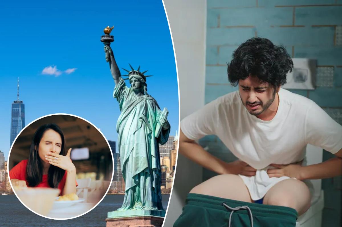 nypost's tweet photo. NYC cases of 'explosive diarrhea' parasite soar to 273 - 3 times as many as previously reported for the whole state https://t.co/EyPGqiaZ8G https://t.co/mtZB0sfZ6U