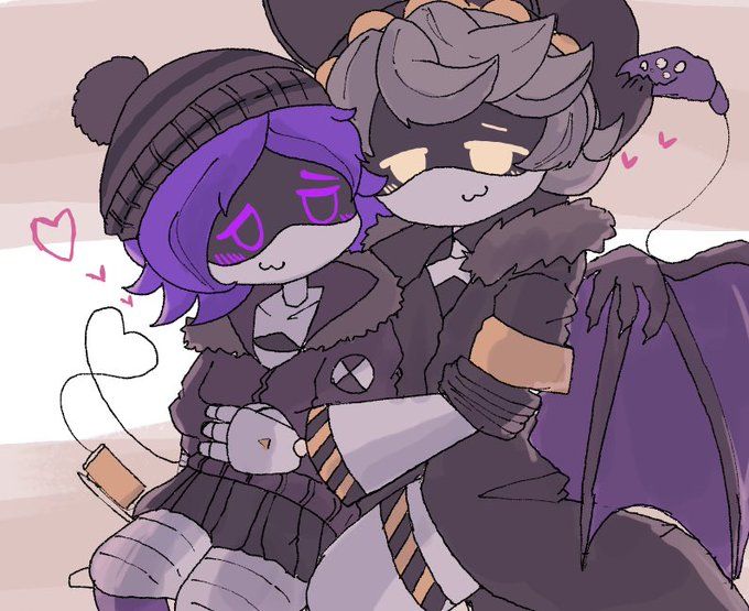 Marshallella0's tweet photo. Safe in his arms (even if he has wings and a syringe tail)
#murderdrones #UziDoorman #SerialDesignationN https://t.co/ioAICF8bLN