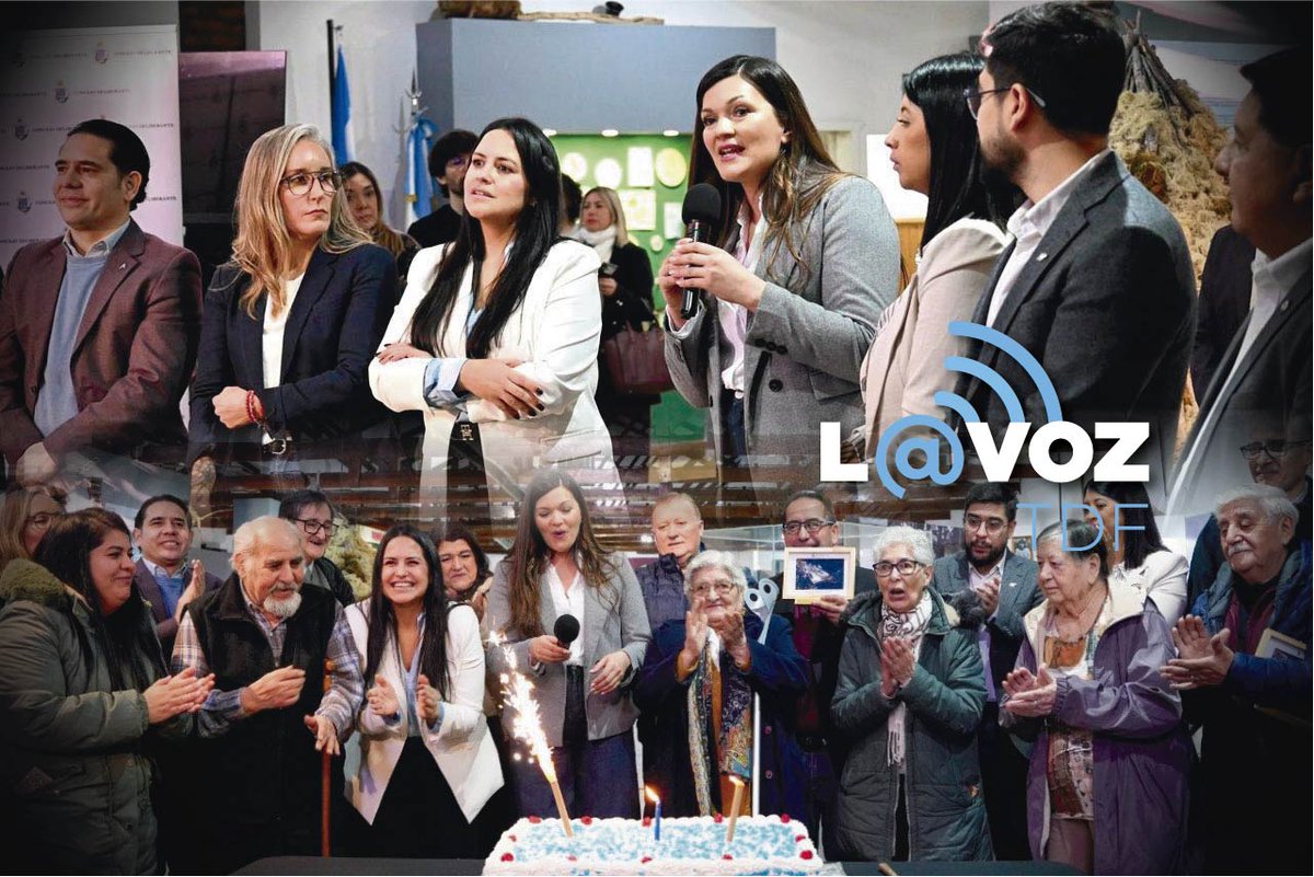 LaVozTDF's tweet photo. #Aniversario de #RíoGrande: “Cada una de las personas homenajeadas representa valores profundamente arraigados en la #IdentidadRiograndense", expresó @guadizamora #TierraDelFuegoAIAS @AleArceTDF #TDF @jrbogado #FinDelMundo @walabregu26 #RGA @MaxiYbarsTDF https://t.co/MB9eBW0eLb https://t.co/685sFezDoQ