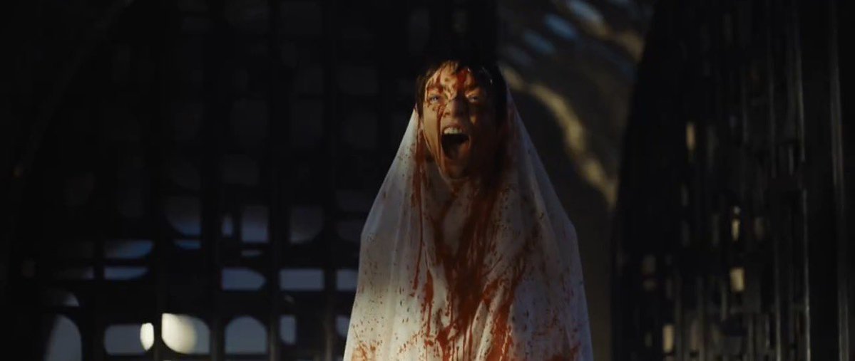 davidlynrch's tweet photo. saint alia of the knife. imperial regent. abomination. mahdinate. coan-teen, the female death spirit who walks without feet. hawt, the fish monster. the womb of heaven. the earth figure. virgin-harlot. a reverend mother to their reverend mothers without motherhood. accursed one. https://t.co/1kr6awdCUG