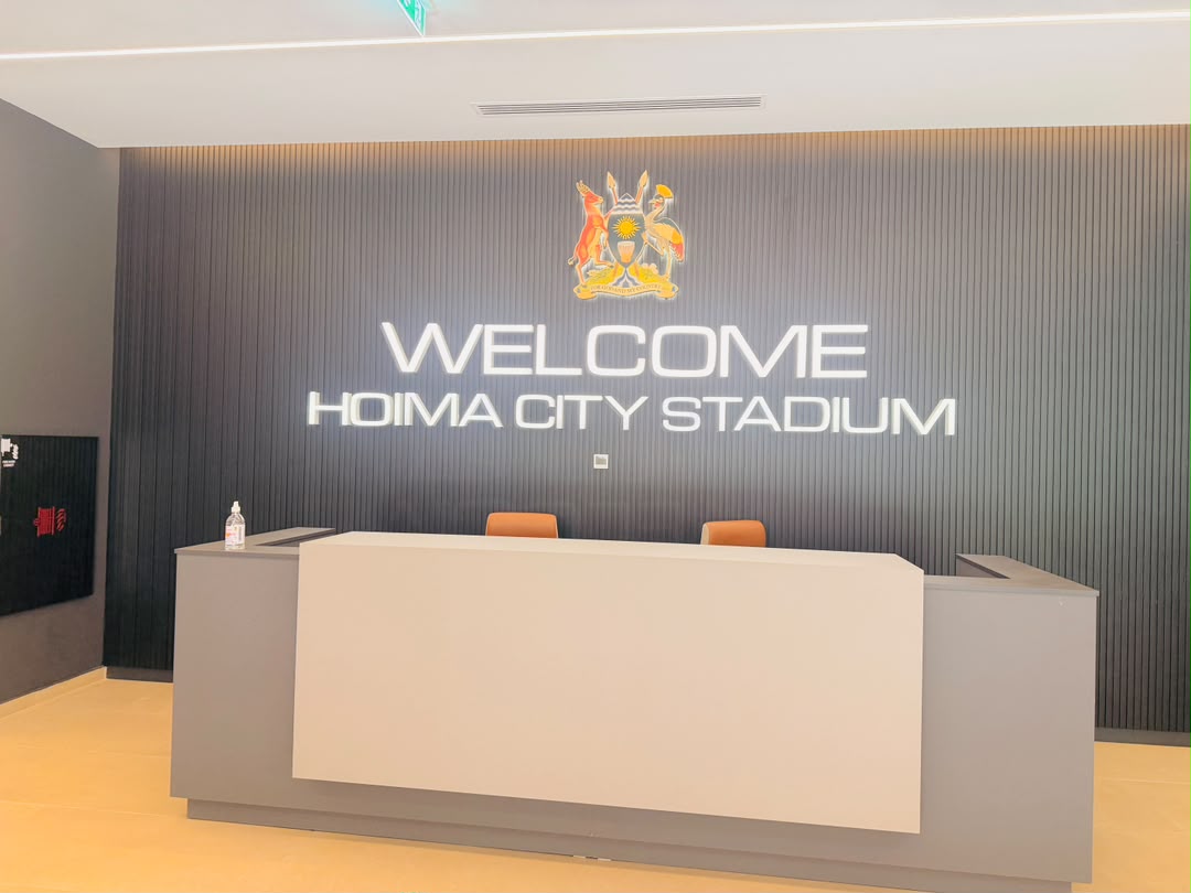 GoldenPosts1's tweet photo. Just visited the incredible Hoima City Stadium today! It features a world-class outdoor pitch, an elite indoor mini-arena, and modern VVIP lounges. Ready for AFCON 2027!#HoimaStadium #AFCON2027 #GoldenPosts @NCSUganda1 @UCC_Official @GovUganda @siblings64426 https://t.co/FQyAG7Myhz