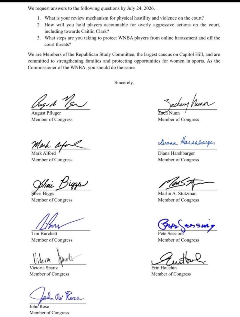 TrapNebula's tweet photo. CAITLIN CLARK YOU’VE DONE IRREVERSIBLE DAMAGE TO THE LEAGUE WHY THE FUCK IS CONGRESS GETTING INVOLVED? https://t.co/D2dCD4RBZR