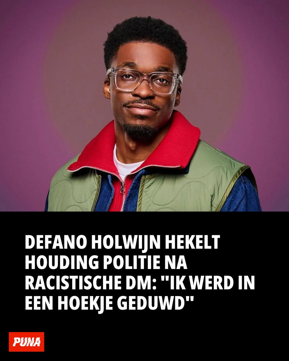 punablog's tweet photo. Defano Holwijn is niet blij met het standpunt dat de politie innam in de zaak. https://t.co/NTUiLNkfaK