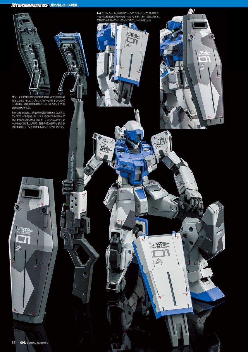 FabrizioGunjap's tweet photo. MG 1/100 RGM-79SP GM Sniper II [White Dingo Team custom]
Modeled by Early Chop https://t.co/E8bHKyc06W
