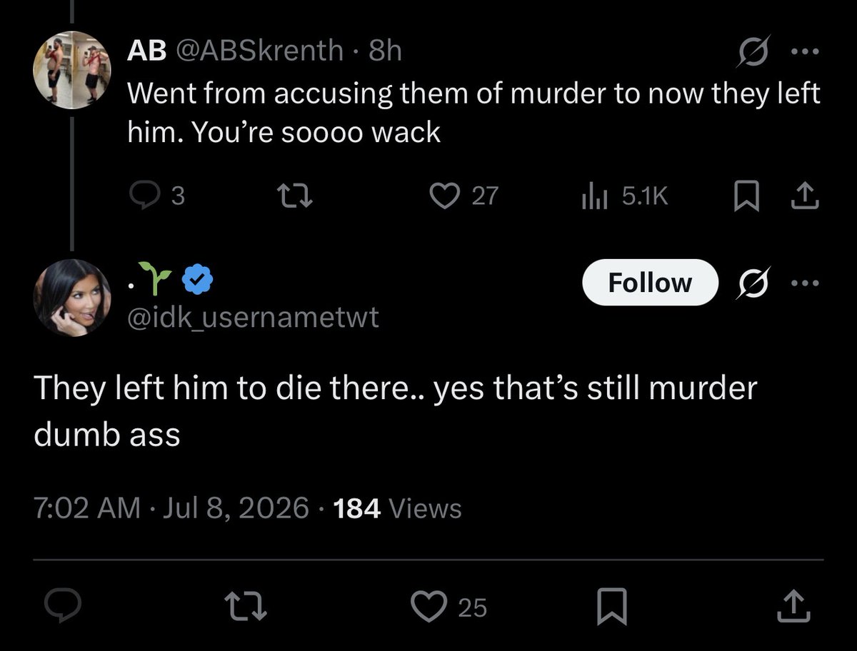 ABSkrenth's tweet photo. @idk_usernametwt @FkaDrugz @SomaKazima2 You can’t really be this stupid, right? https://t.co/L9VxiClh9C