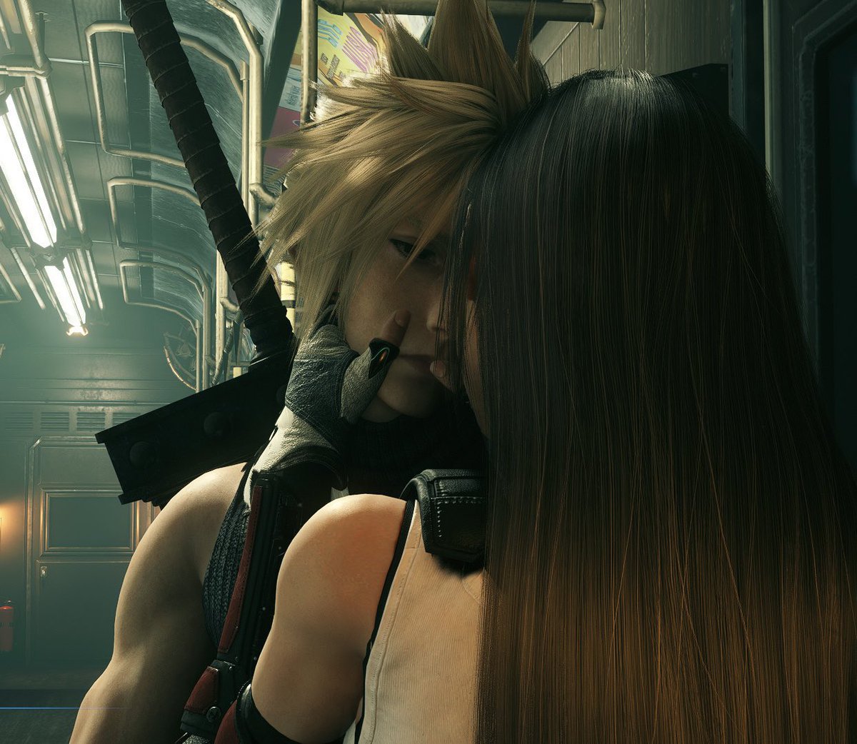 tifastrfe's tweet photo. for tifa, he’d walk any path https://t.co/Ouv0bctZdW