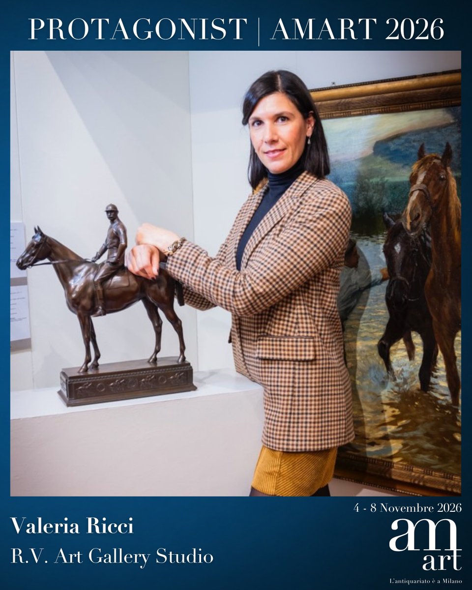ArtemidePr's tweet photo. Per #Protagonist | #AMART2026 presentiamo R.V. Art Gallery Studio.

Da oltre 30 anni è un punto di riferimento nell'antiquariato e l'unica galleria in Italia specializzata nell'arte #Animalier d'epoca. 

https://t.co/Ebc10nefLT

#Antiques #Arte #Mostre #Amart https://t.co/LZo4xh2csX