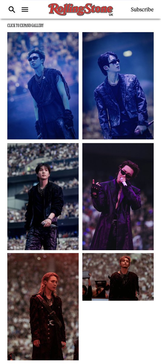 Jungkooknesia's tweet photo. Dear @RollingStoneUK

In your BTS London concert review, the hyperlink on Jungkook's name is broken. He's the only member affected.

Also, his photo isn't shown in the article. It only appears at the end of the expanded gallery.

Could you please look into these issues? Thank you https://t.co/uAr01KeTUR