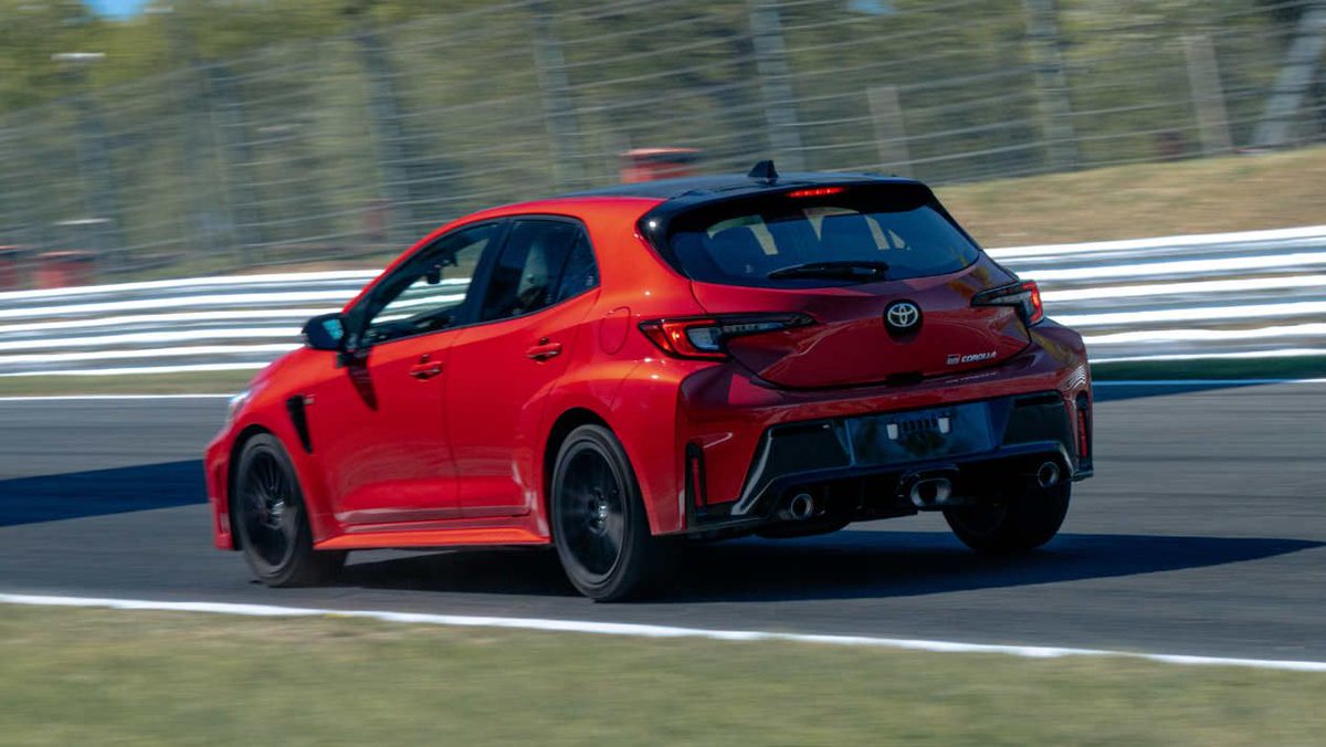 evomagazine's tweet photo. Could the UK get Toyota's four-wheel drive Golf R rival, and should we be excited? We drive the GR Corolla to find out. https://t.co/QEaJaO5LoC