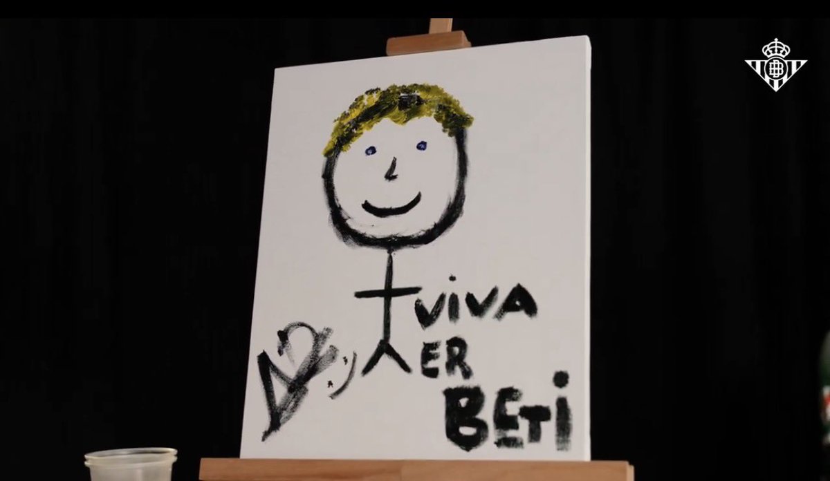 24Gavii's tweet photo. Yo de pequeño metiendo el “Viva er Beti” en cualquier dibujo que hacía 💚 https://t.co/reidcOlIzk