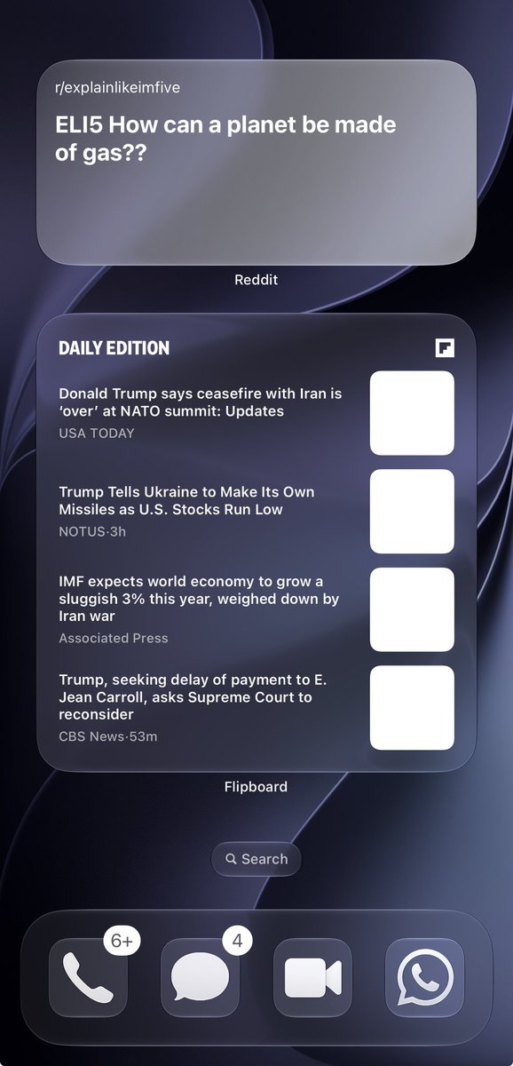 iAMYOU080's tweet photo. @app_settings Still doesn’t show picture displays on widgets https://t.co/QdH7eEAVBI