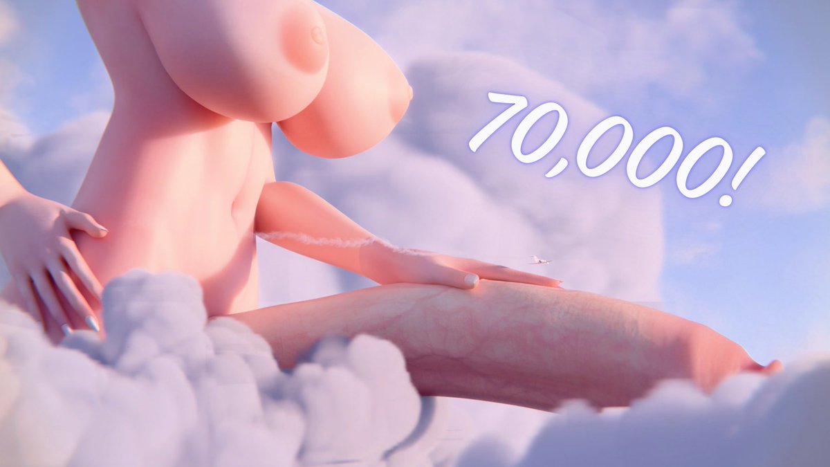 BenevolentBunn's tweet photo. Wow! 70k size enthusiast! Thank you all so much! 🩵 https://t.co/FeZncnMDyu