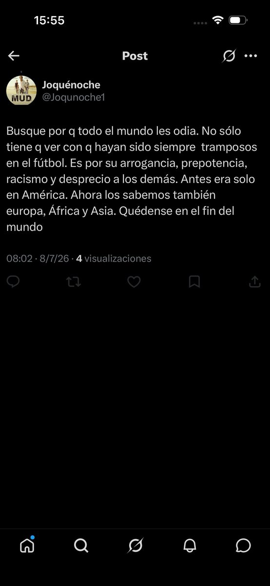 florroddriguez1's tweet photo. El embajador de la ONU (bicholover arruinado por Messi) mostrando la hilacha y que los soberbios y racistas  están en otro lado, son de manual y es border psicótico lo obsesionados que están con Argentina 🇦🇷 https://t.co/LRAZKmpYUJ