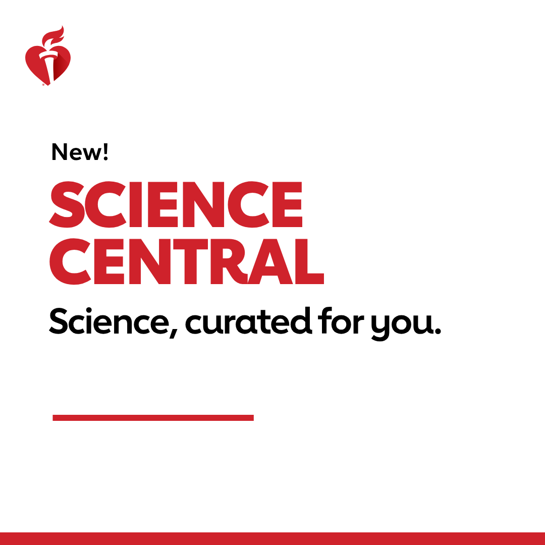 AHAScience's tweet photo. Science Central gives you fast access to guidelines and statements, journal articles, education, and more ➡️ organized around your focus areas so you can move from search to insight faster. 

Find what matters faster. 

Explore Science Central: https://t.co/uCH8QY019j https://t.co/u0wtBFtGVu